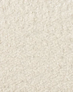 Poltrona HALLSBERG Bouclé Bianco sporco