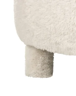 Poltrona HAMINA Finta pelliccia Beige chiaro