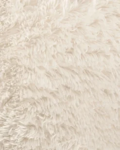 Poltrona HAMINA Finta pelliccia Beige chiaro