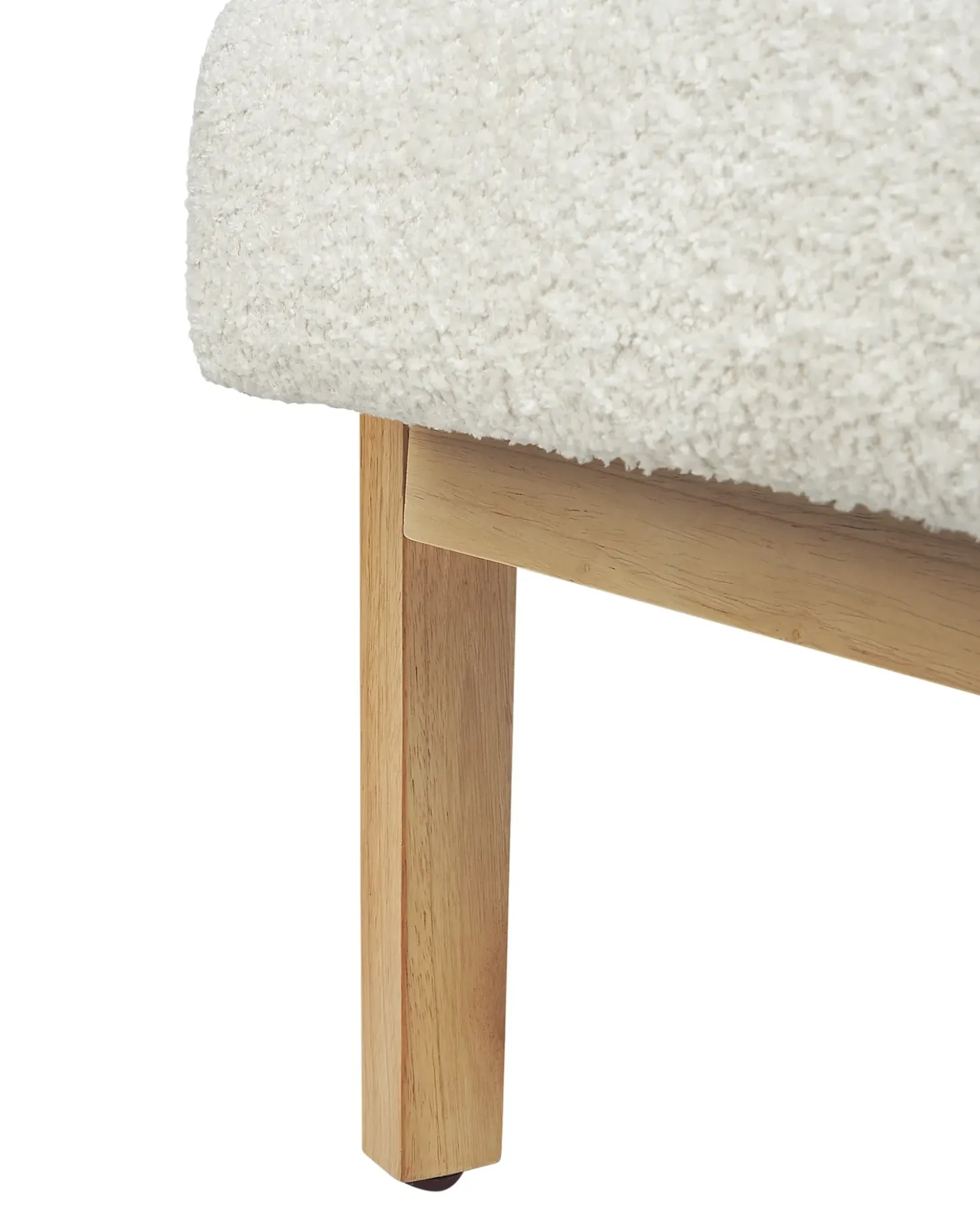 Poltrona HJO Bouclé Bianco sporco