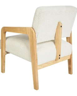 Poltrona HJO Bouclé Bianco sporco