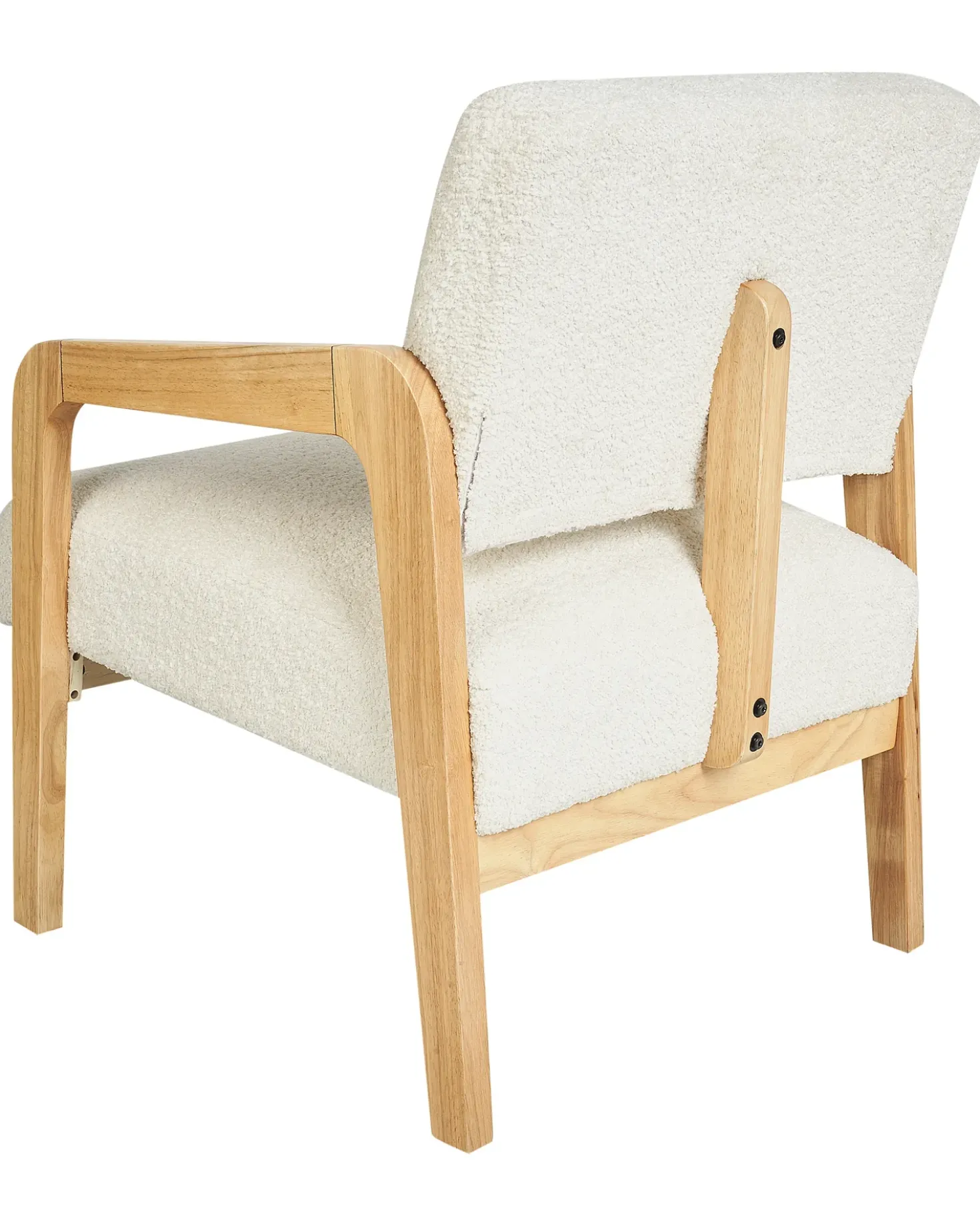 Poltrona HJO Bouclé Bianco sporco
