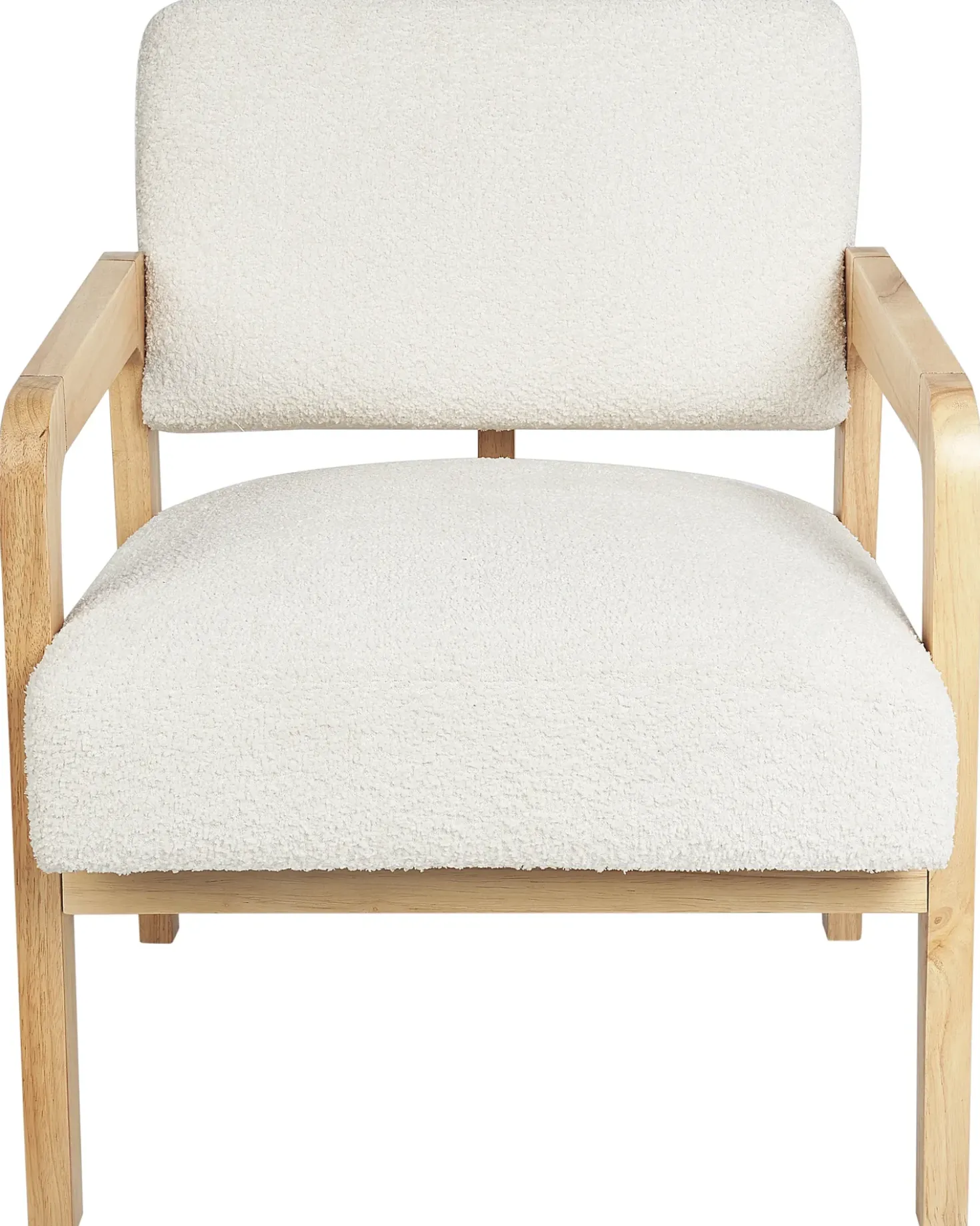 Poltrona HJO Bouclé Bianco sporco