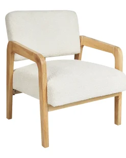 Poltrona HJO Bouclé Bianco sporco