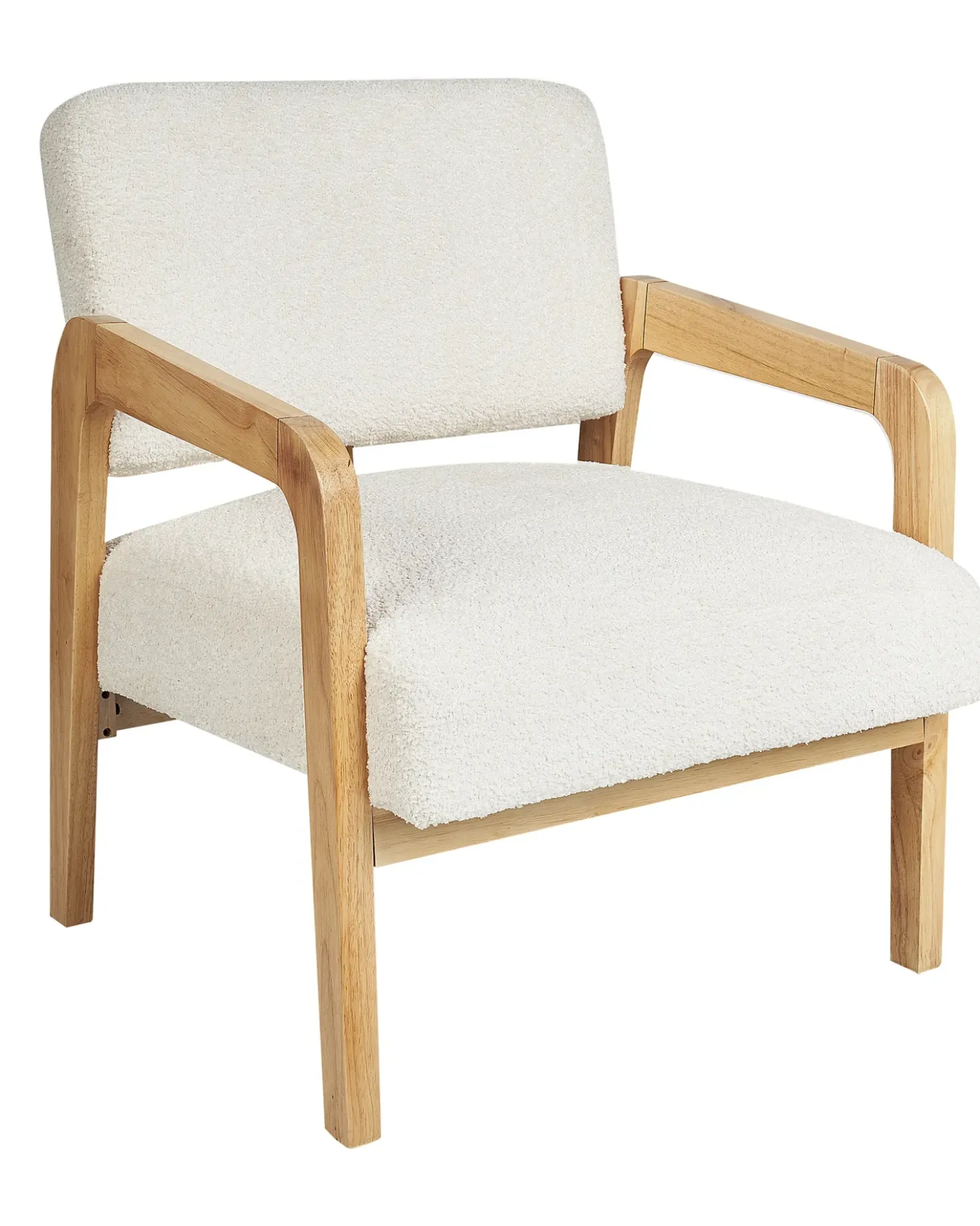 Poltrona HJO Bouclé Bianco sporco