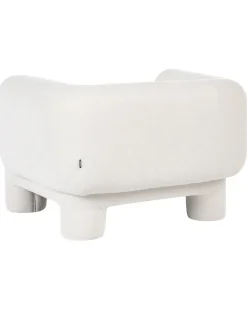 Poltrona HOGBO Tessuto Bianco