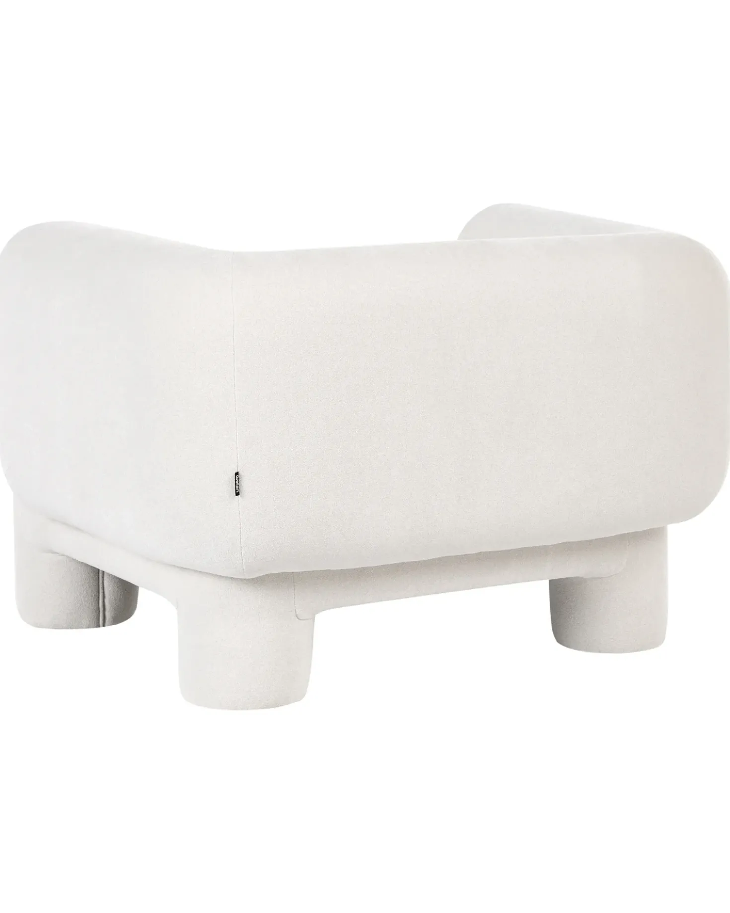 Poltrona HOGBO Tessuto Bianco