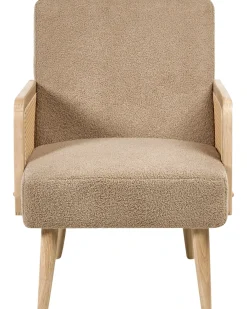 Poltrona HOJBY Bouclé Beige sabbia