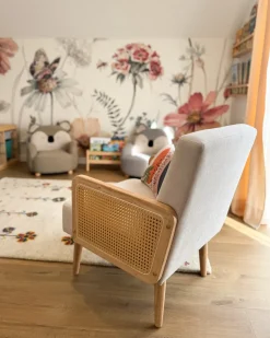 Poltrona HOJBY Tessuto Beige chiaro
