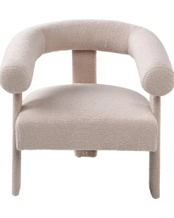 Poltrona ILBRO Bouclé Beige chiaro