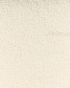 Poltrona ILBRO Bouclé Bianco sporco/Marrone chiaro