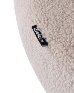 Poltrona ILBRO Bouclé Marrone scuro/Beige