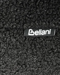 Poltrona ILBRO Bouclé Nero/Marrone chiaro