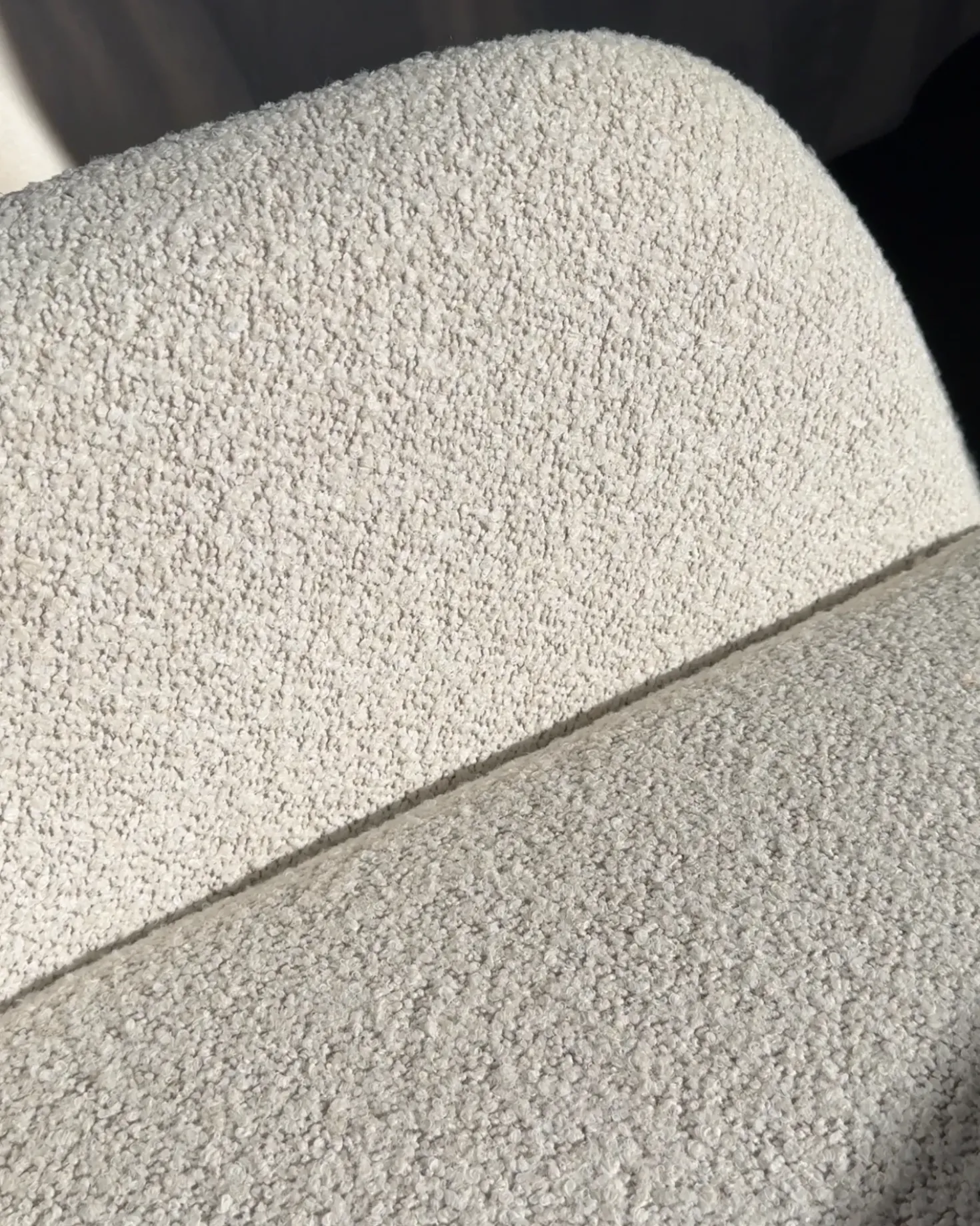 Poltrona JABRO Tessuto Bianco sporco