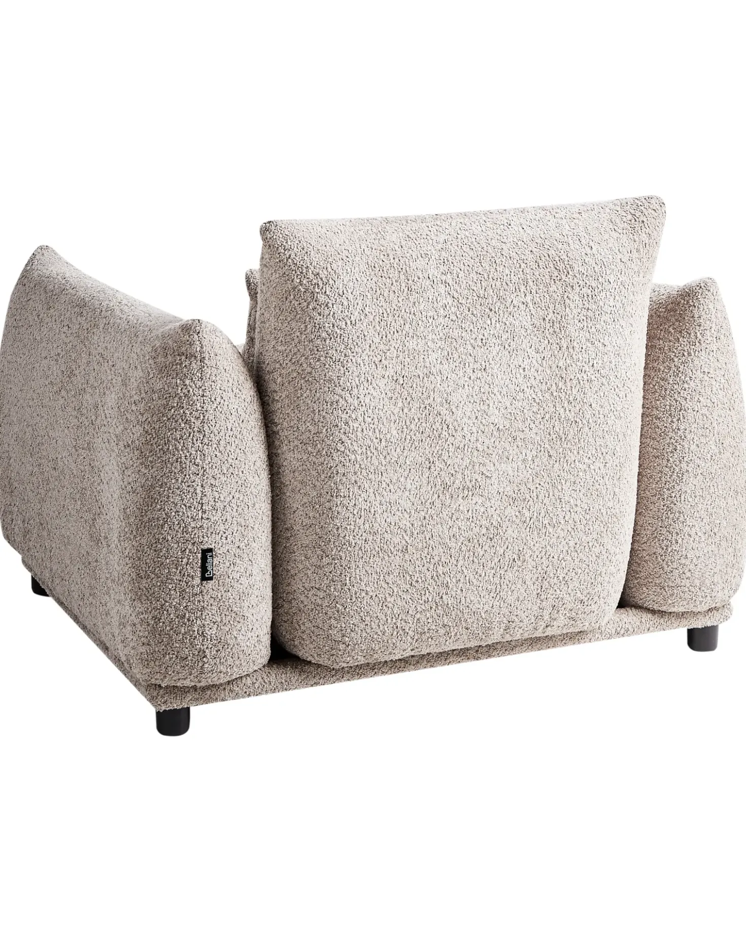 Poltrona JAMSA Bouclé Tortora