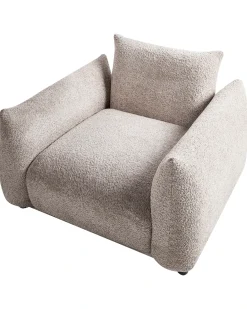 Poltrona JAMSA Bouclé Tortora
