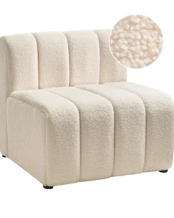 Poltrona KAGE Bouclé Beige chiaro