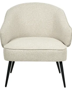 Poltrona KAYLA Bouclé Beige chiaro