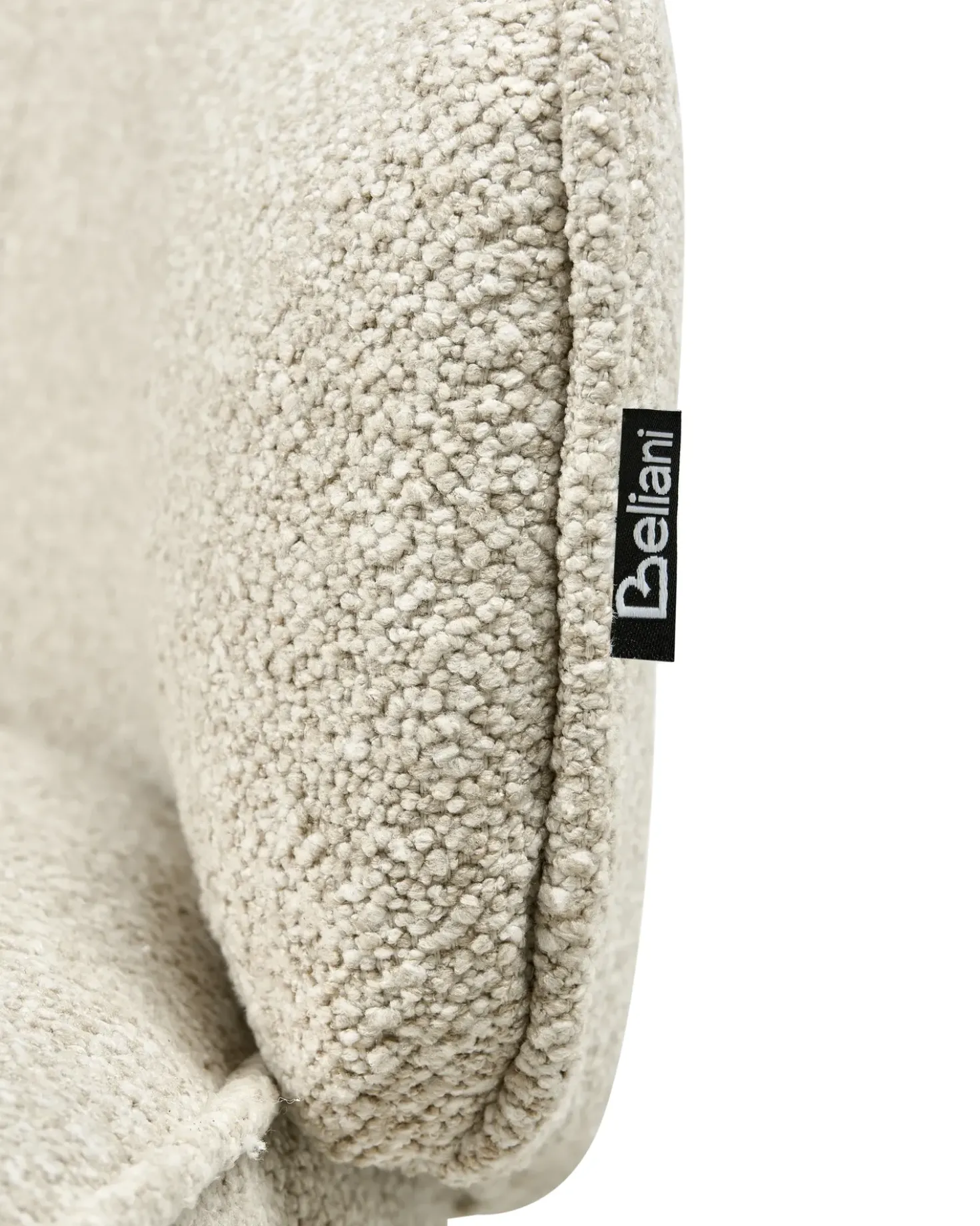 Poltrona KAYLA Bouclé Beige chiaro
