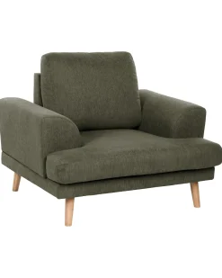 Poltrona KILDAL Tessuto Verde