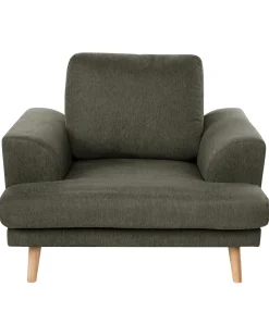 Poltrona KILDAL Tessuto Verde