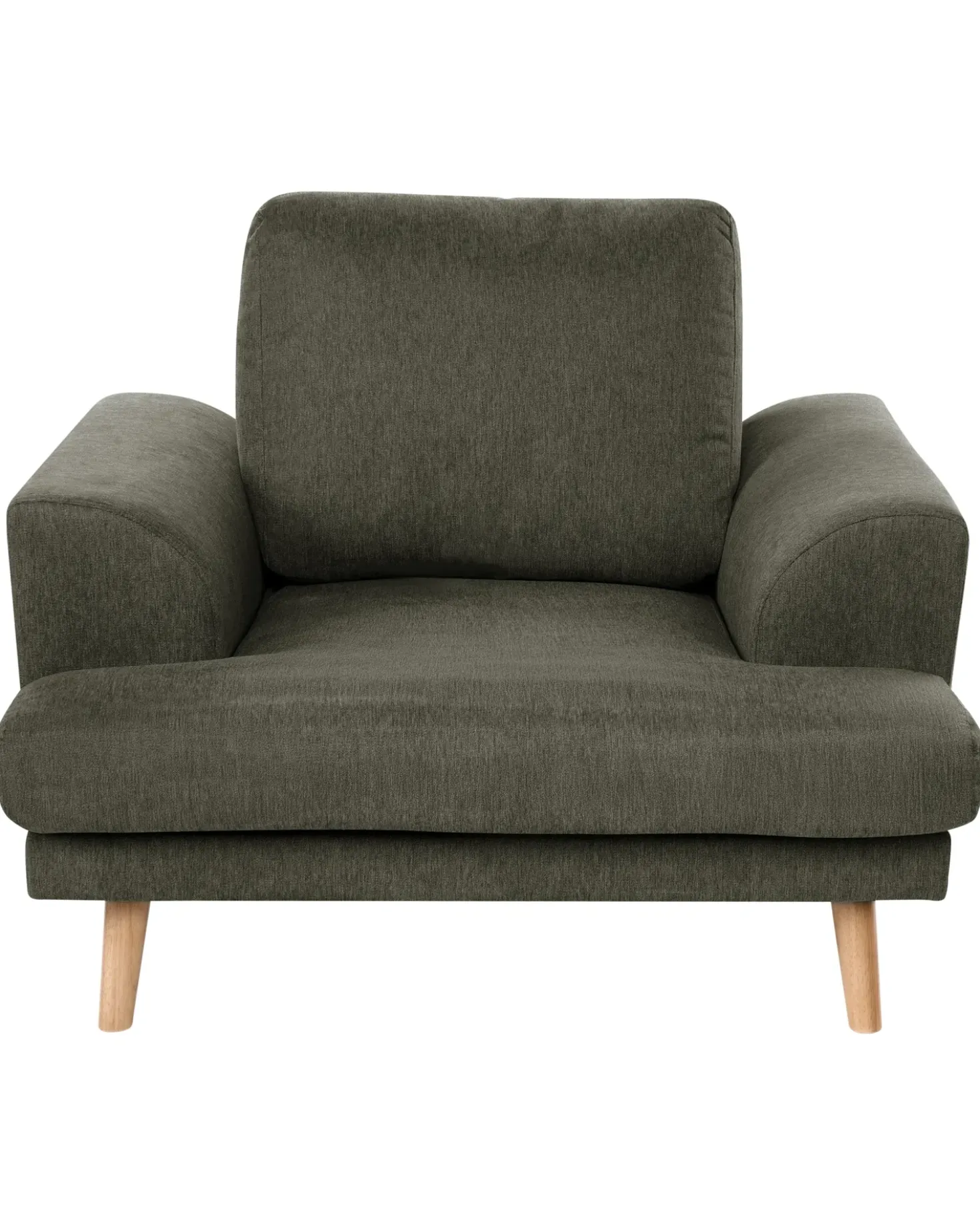 Poltrona KILDAL Tessuto Verde