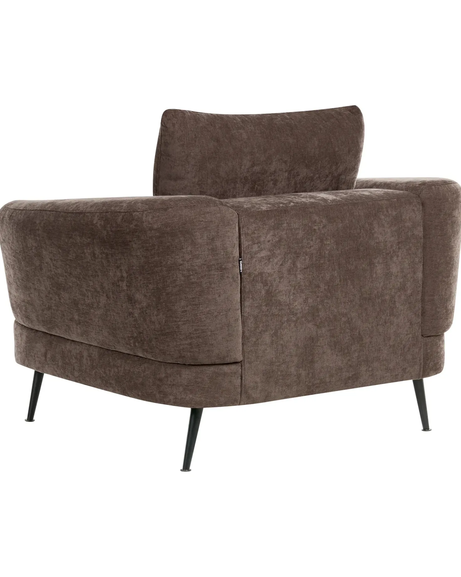 Poltrona KJAER Ciniglia Marrone scuro