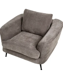Poltrona KJAER Ciniglia Tortora
