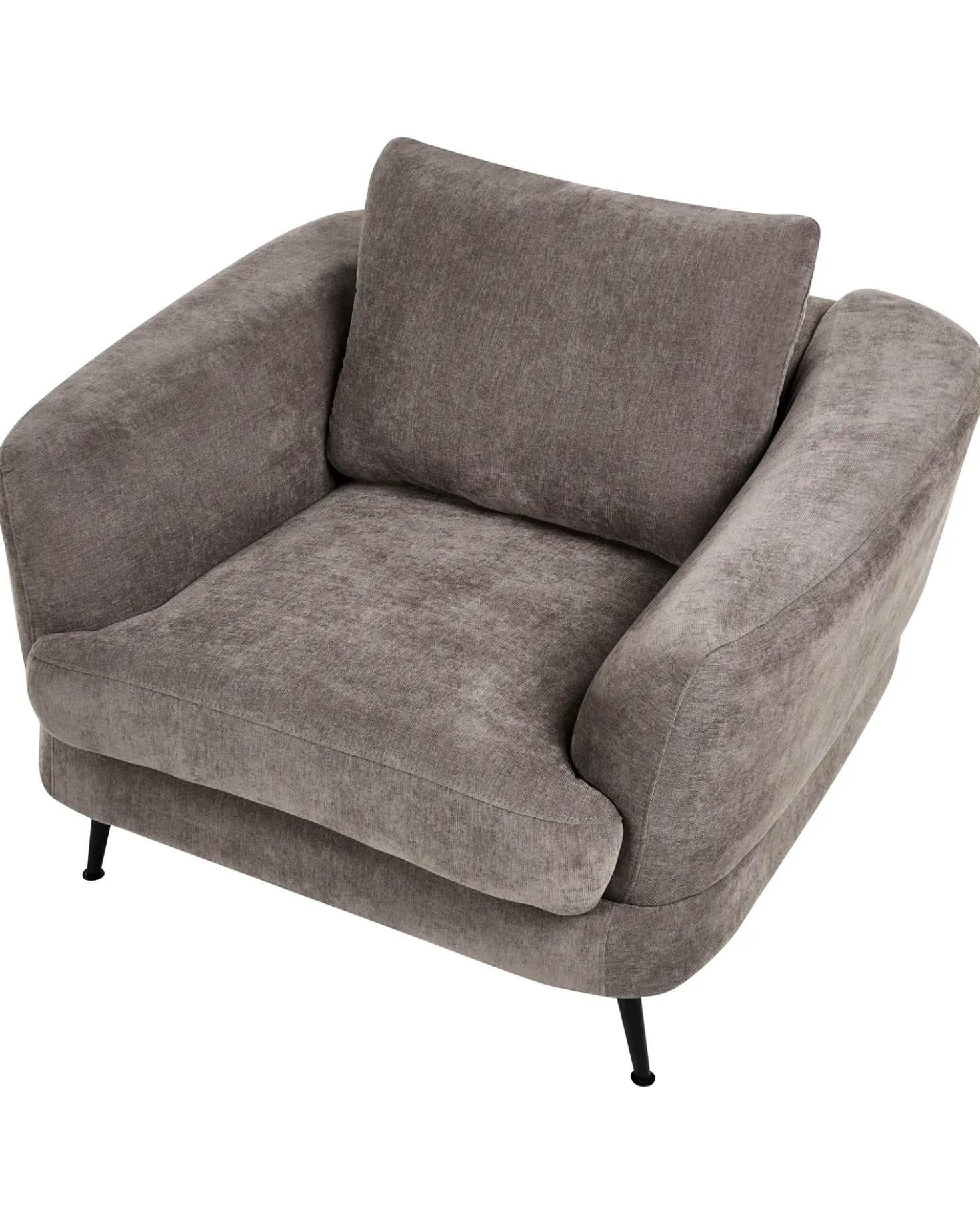 Poltrona KJAER Ciniglia Tortora
