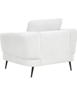 Poltrona KJAER Tessuto Bianco sporco