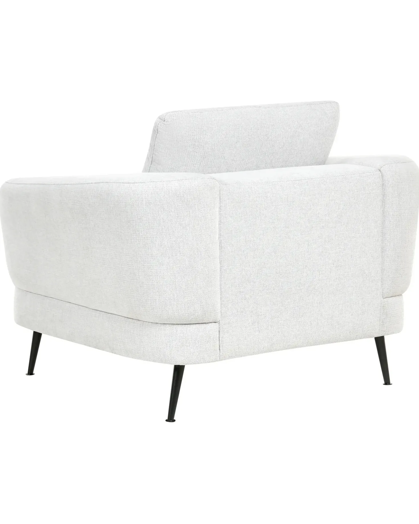 Poltrona KJAER Tessuto Bianco sporco