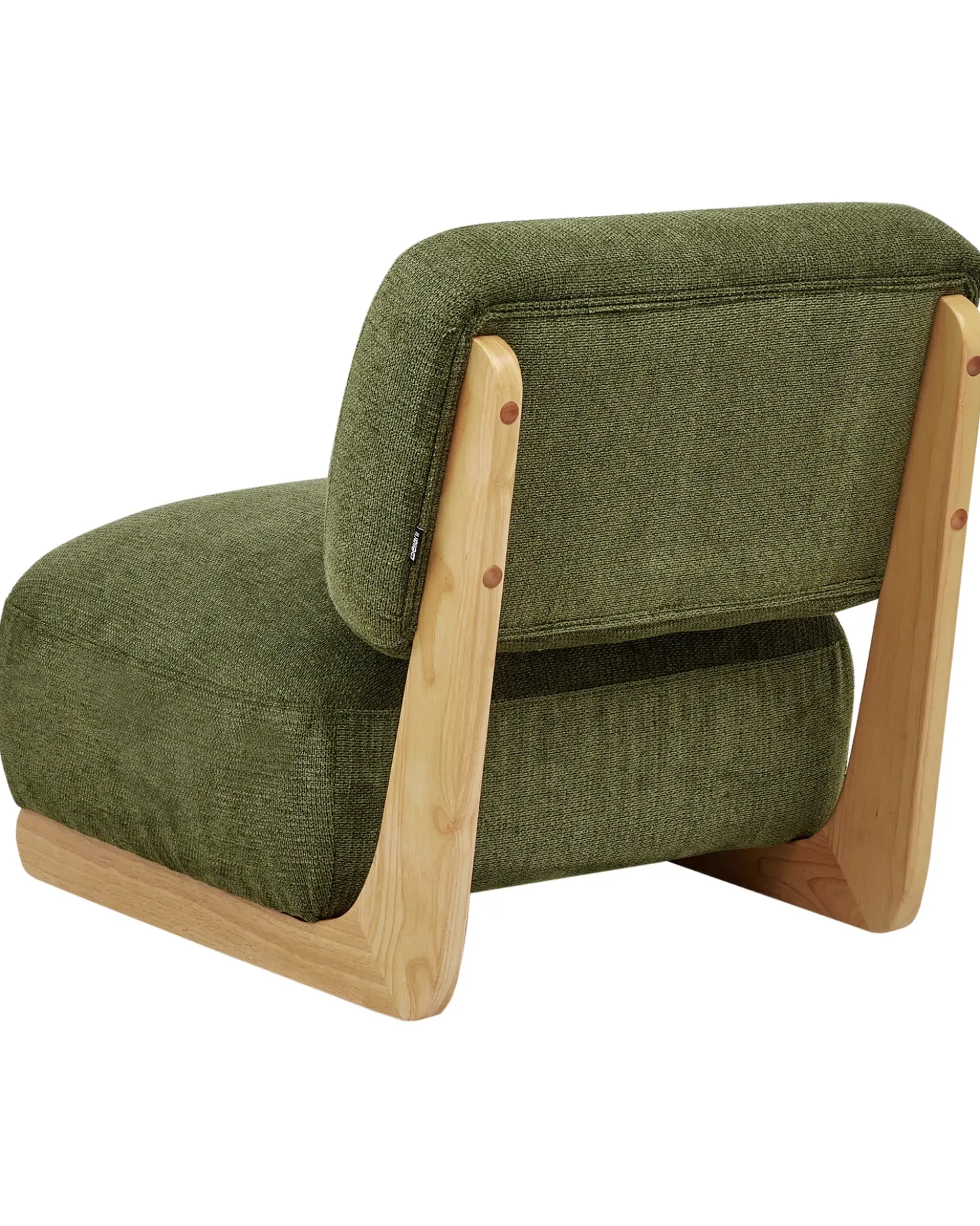Poltrona KOKKOLA Tessuto Verde