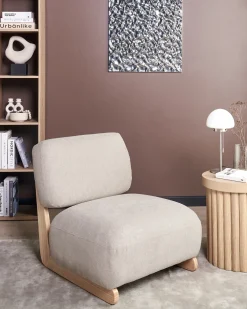 Poltrona KOKKOLA Tessuto Beige chiaro