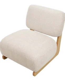 Poltrona KOKKOLA Tessuto Beige chiaro