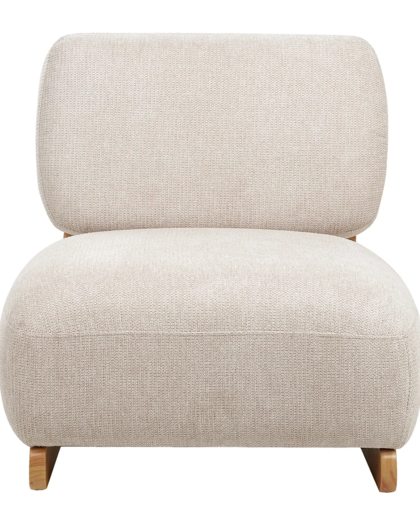 Poltrona KOKKOLA Tessuto Beige chiaro