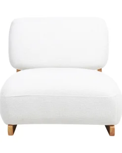Poltrona KOKKOLA Tessuto Bianco sporco