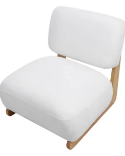 Poltrona KOKKOLA Tessuto Bianco sporco