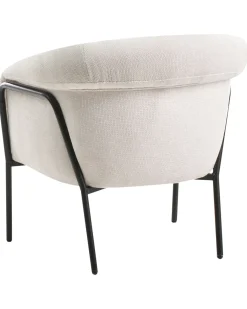 Poltrona KROSSEN Tessuto Beige chiaro