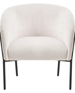 Poltrona KROSSEN Tessuto Beige chiaro