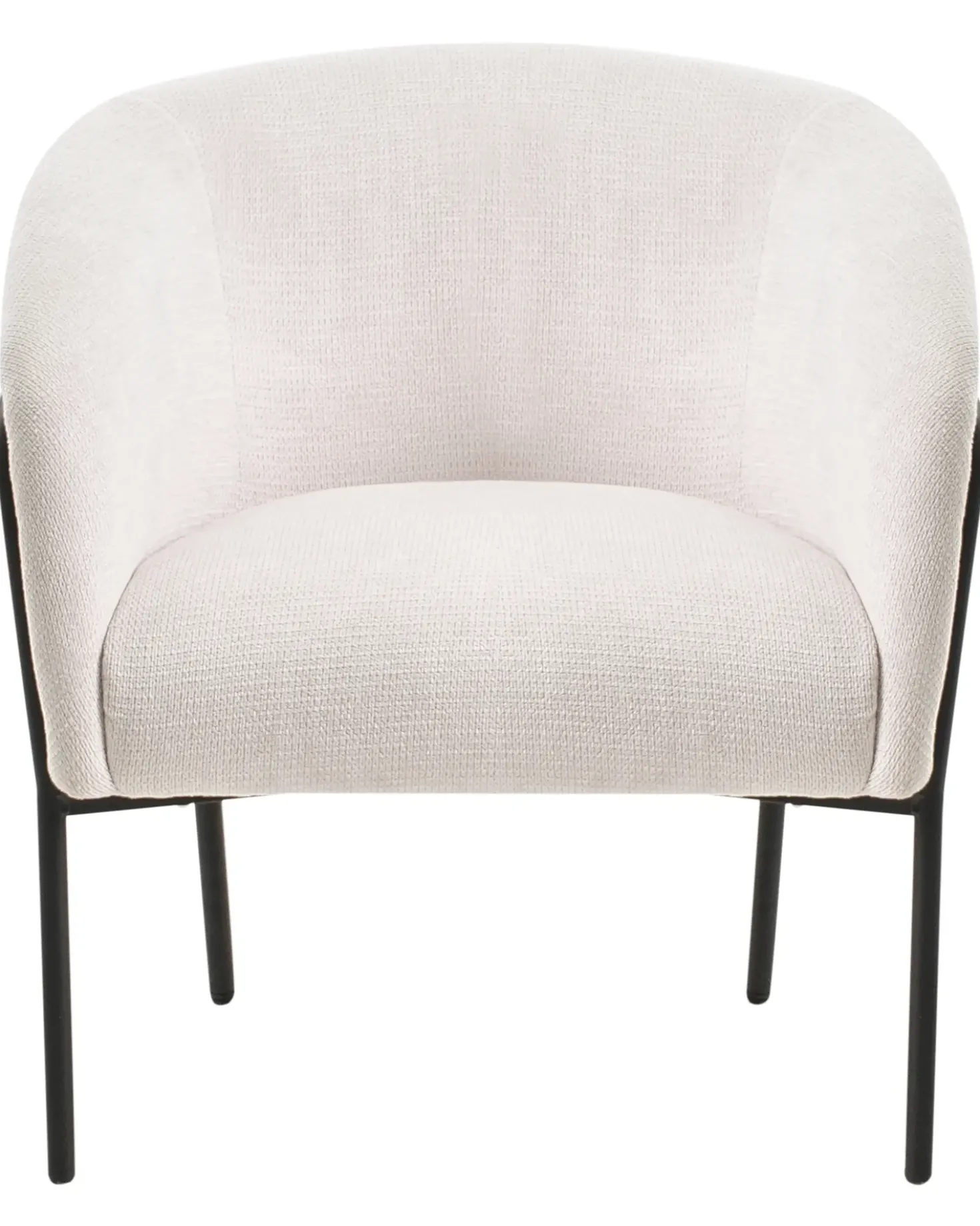 Poltrona KROSSEN Tessuto Beige chiaro