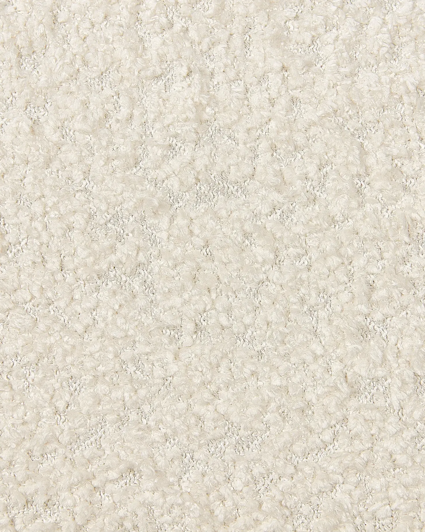 Poltrona KUMLA Bouclé Bianco sporco
