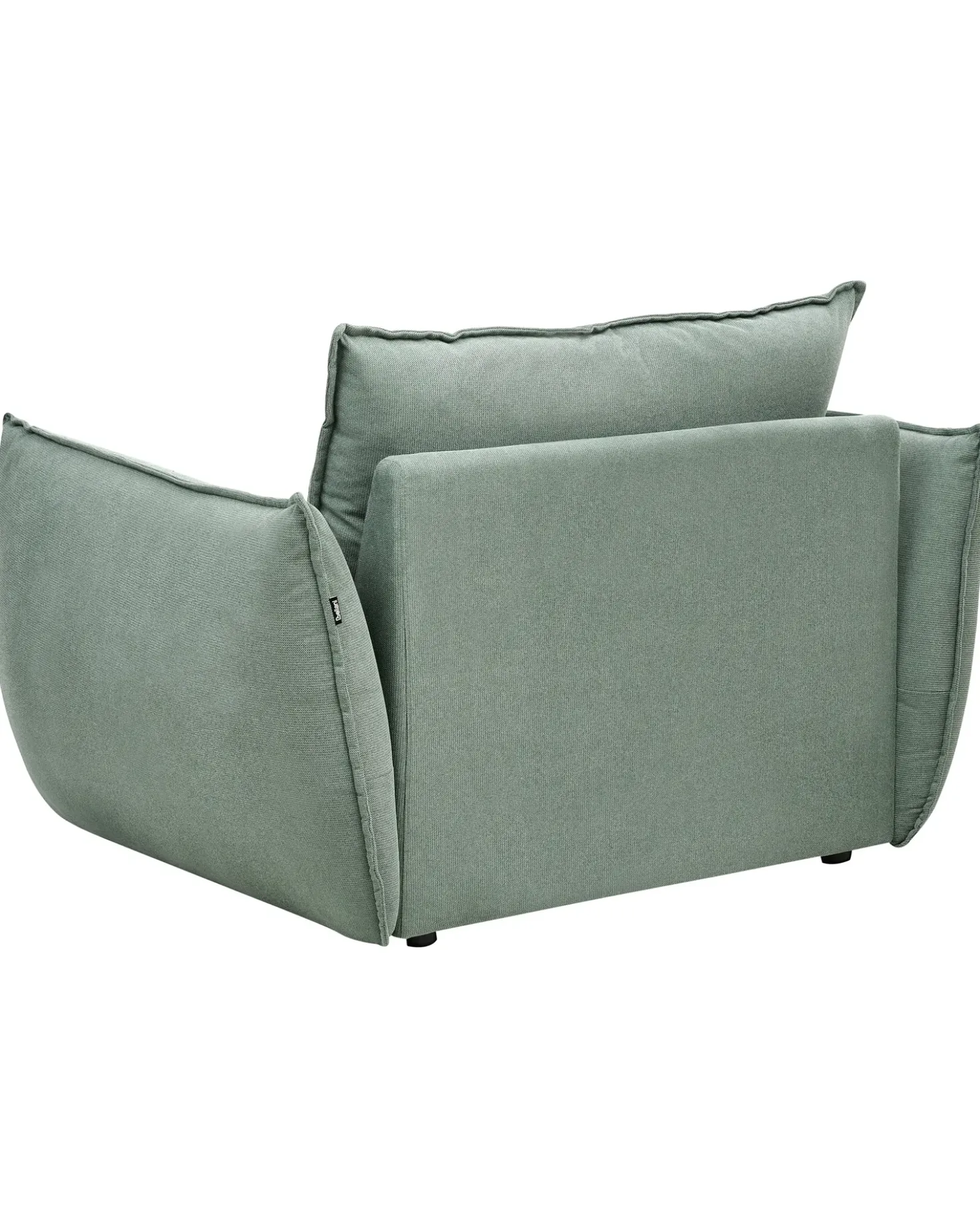 Poltrona KUNES Tessuto Verde chiaro