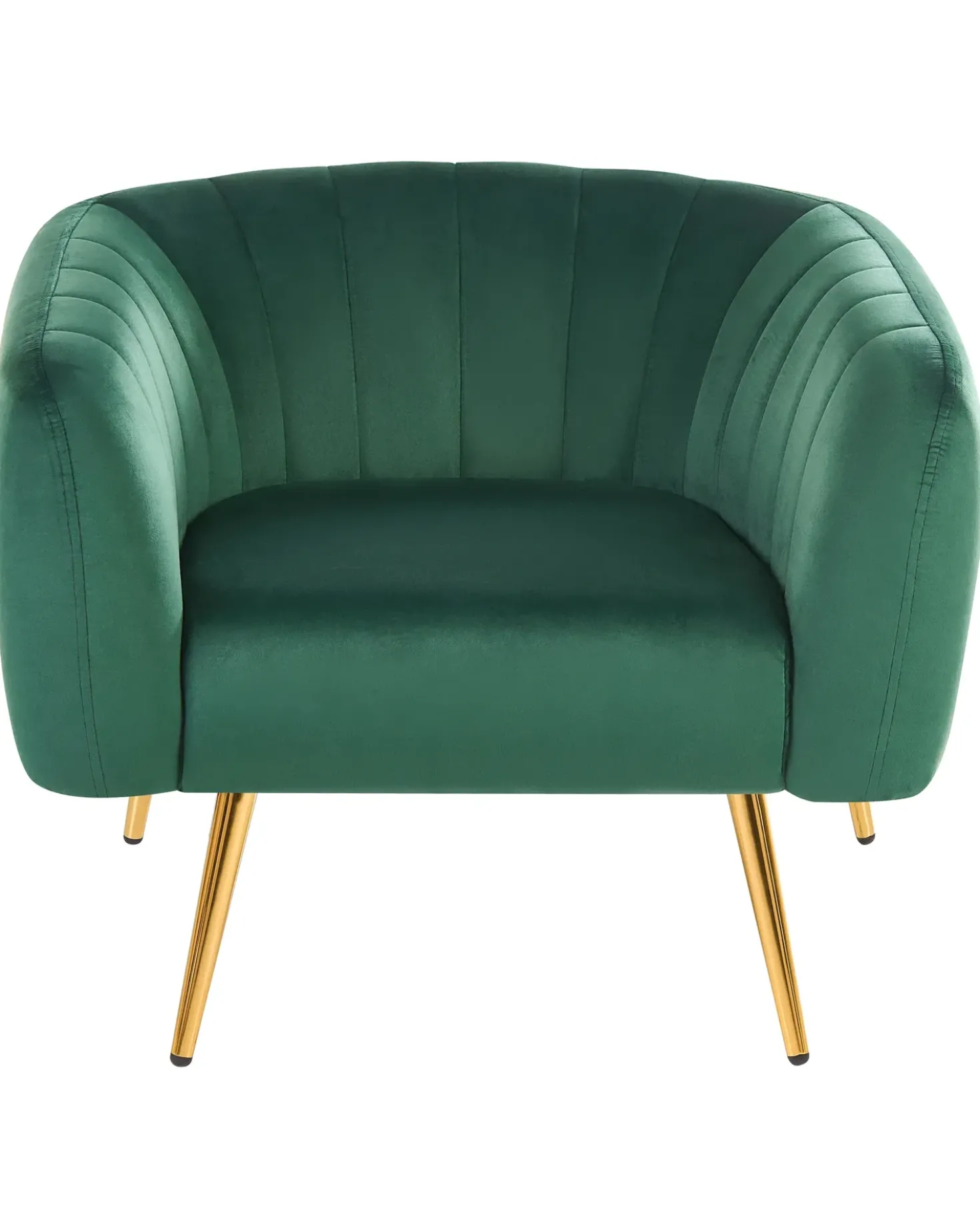 Poltrona LACONIA Velluto Verde scuro