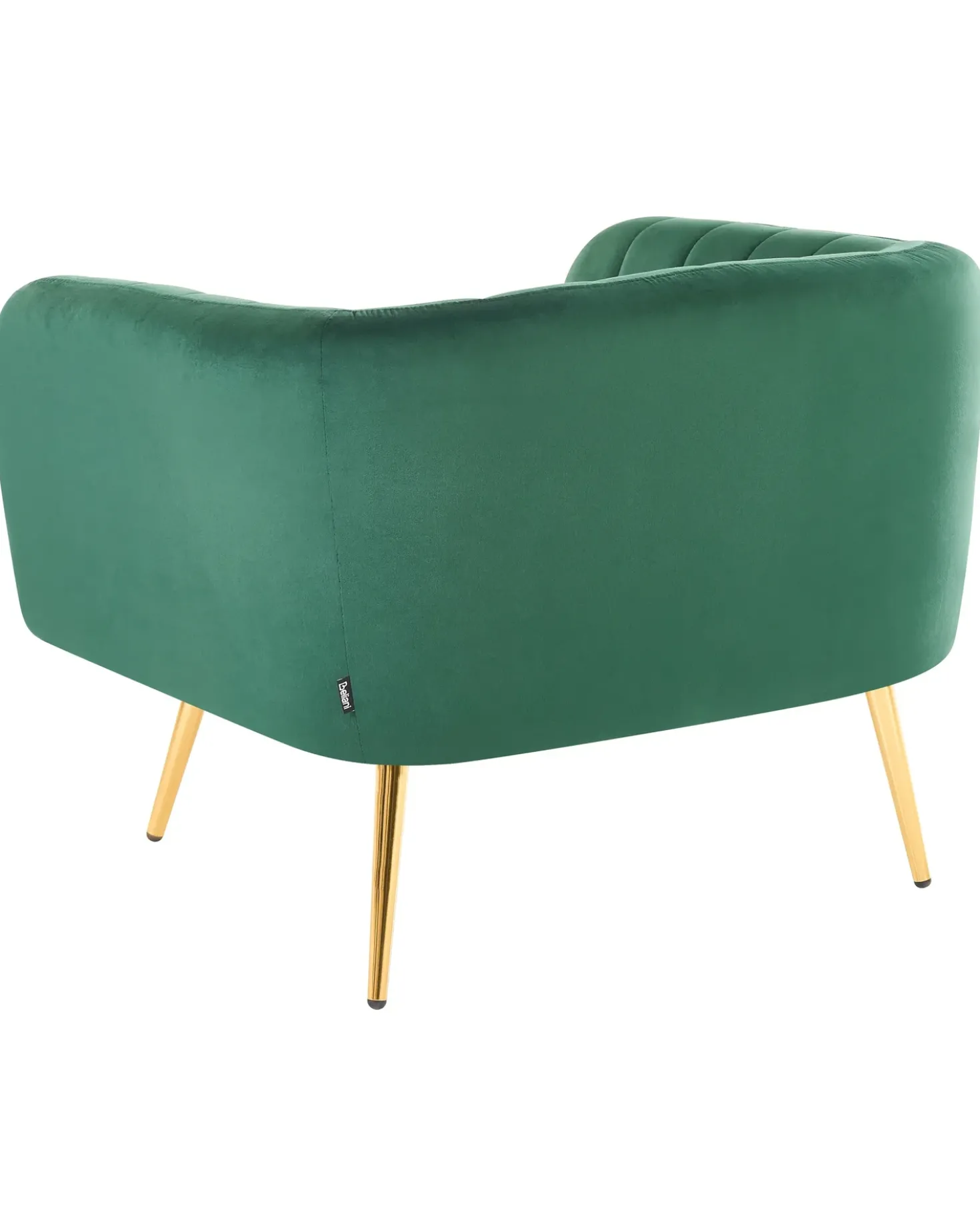 Poltrona LACONIA Velluto Verde scuro