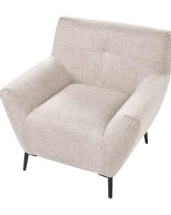 Poltrona LAKENE Tessuto Beige