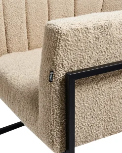 Poltrona LARVIK II Bouclé Beige