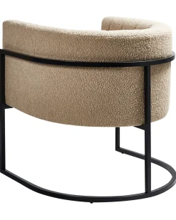 Poltrona LARVIK II Bouclé Beige