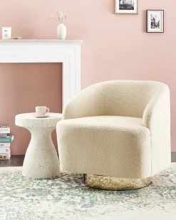 Poltrona LAVIK Bouclé Beige