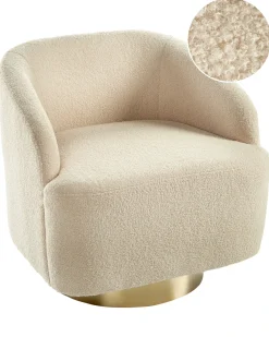 Poltrona LAVIK Bouclé Beige