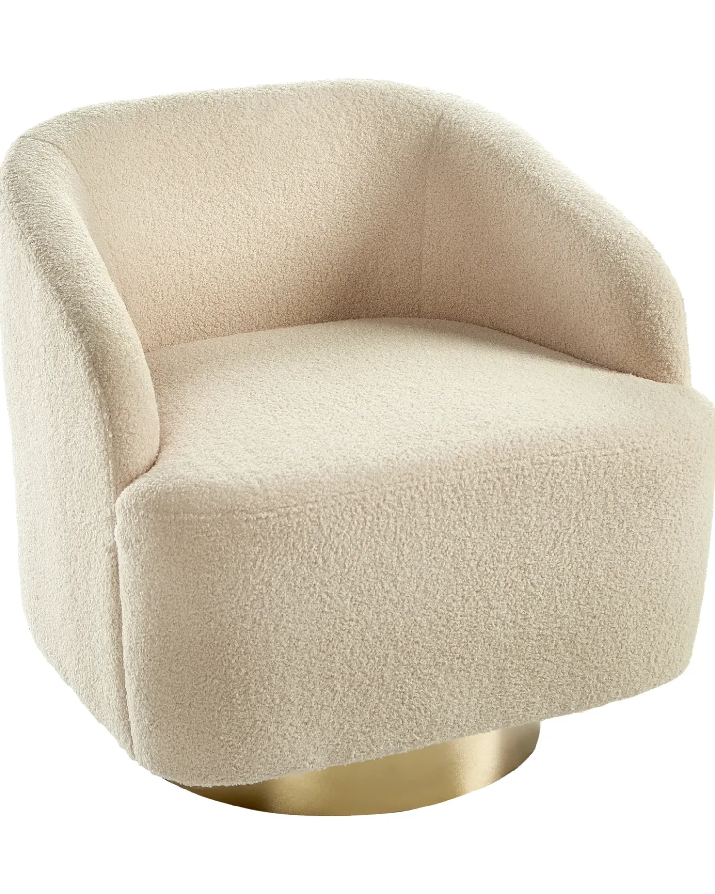 Poltrona LAVIK Bouclé Beige